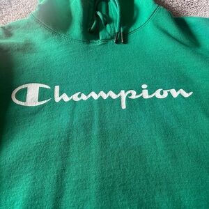 Champion Green Hoodie